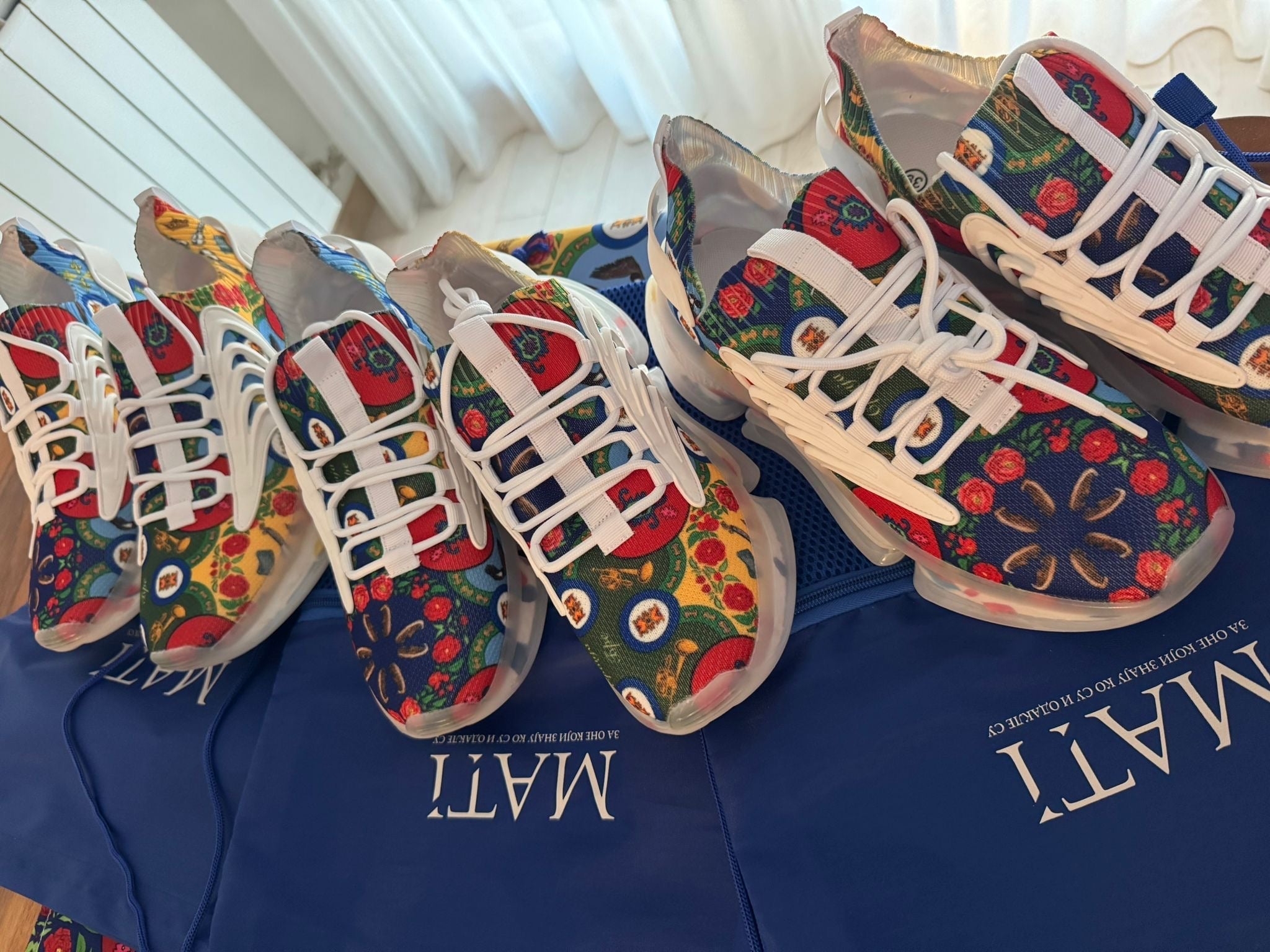 Serbia sneakers by House of Mati