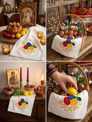 Христос Воскресе - салвета