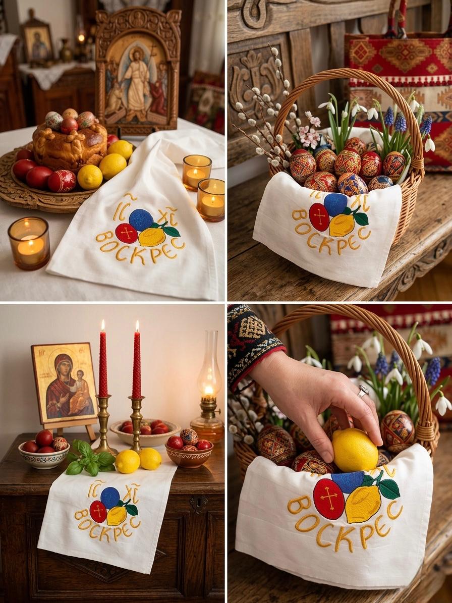 Христос Воскресе - салвета