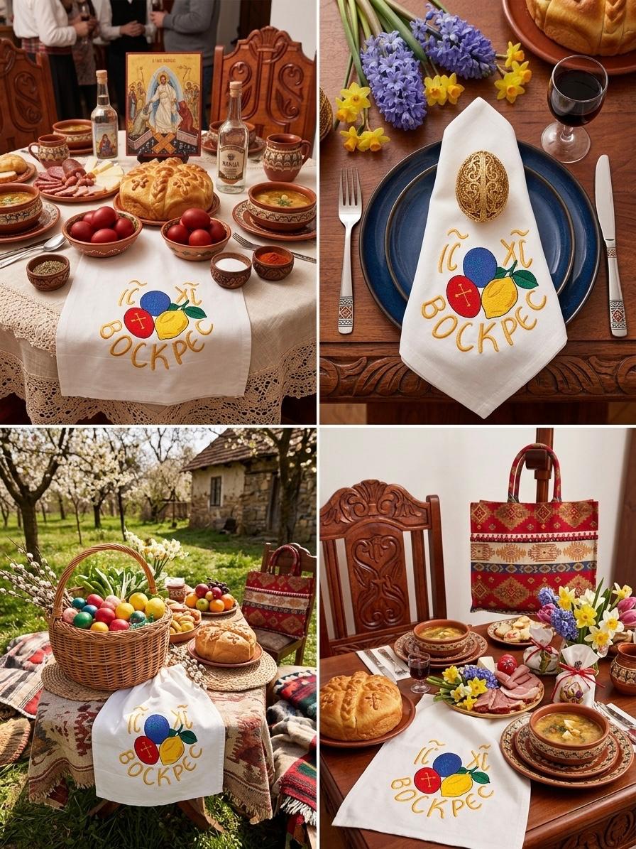 Христос Воскресе - салвета