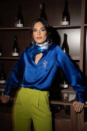 METOHIJA - Blouse - Royal Blue