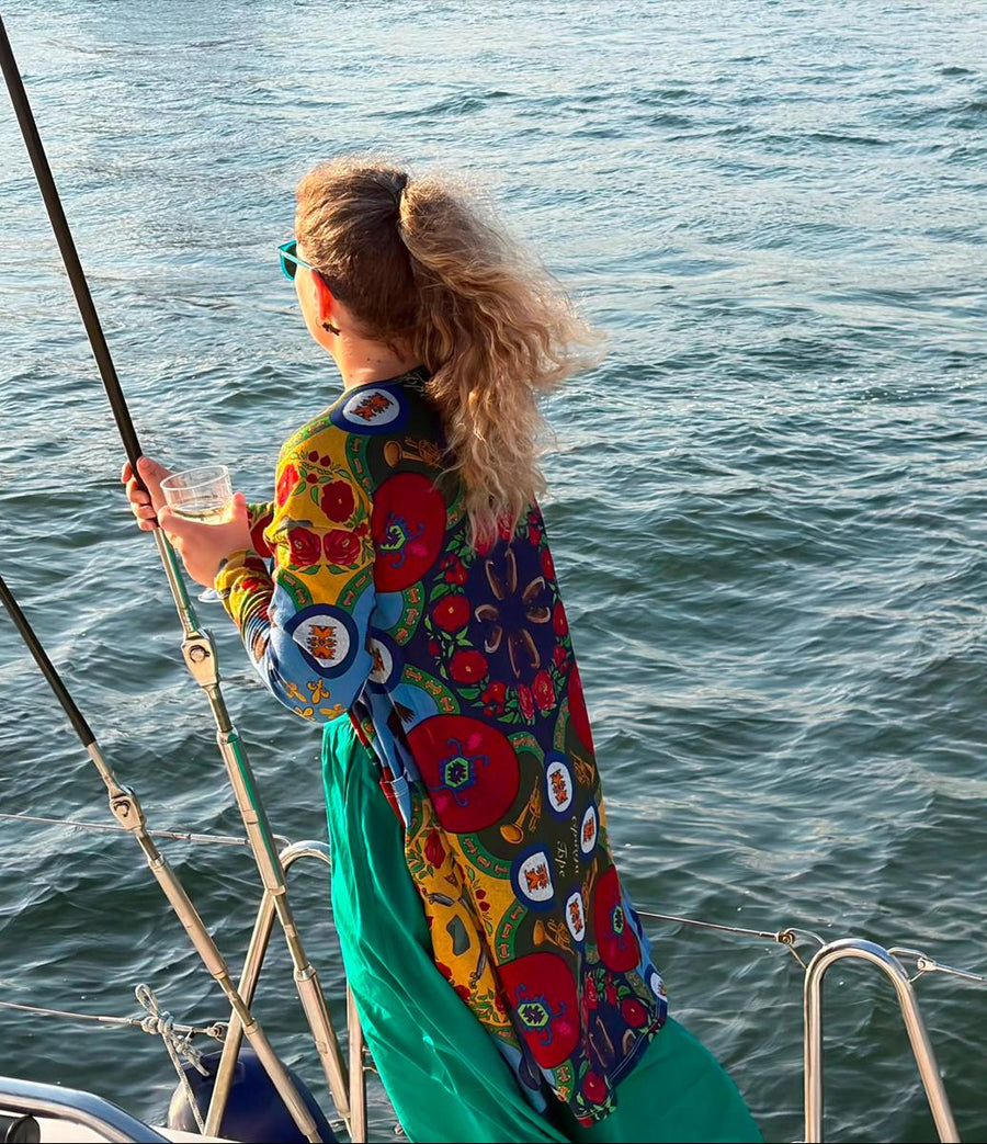 Srbija Bre - Long Knit Cardigan