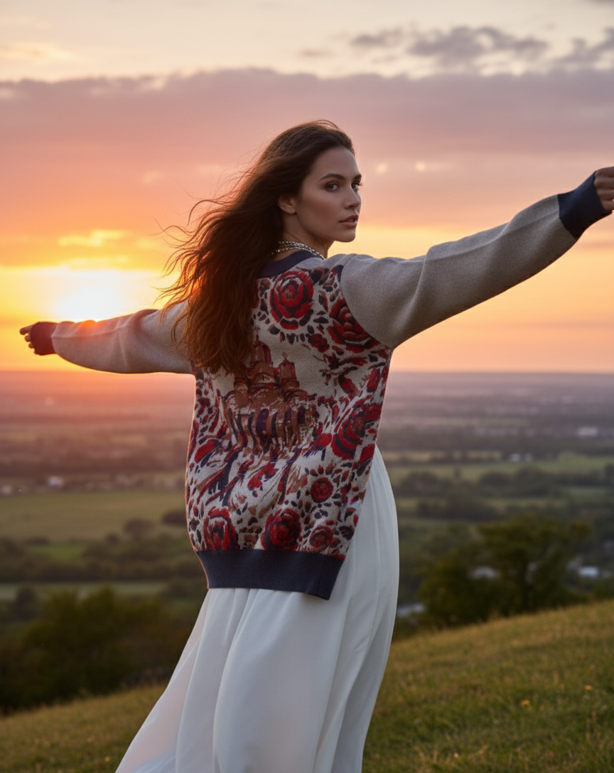 Božur Sweater by House of Mati