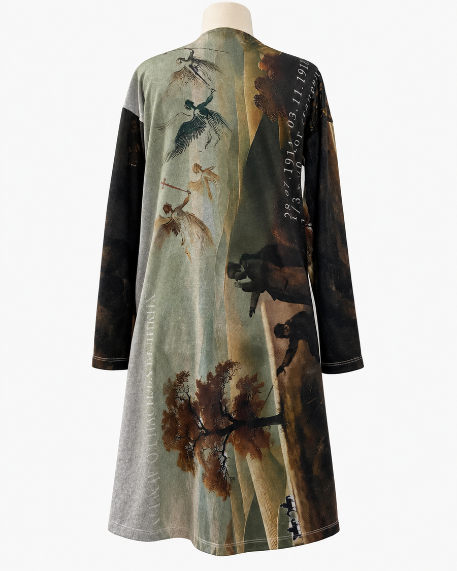 Cer, Odvažnost Long Knit Cardigan by House of Mati