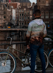 Cer, Traces of Victory Unisex Zip Hoodie by House of Mati