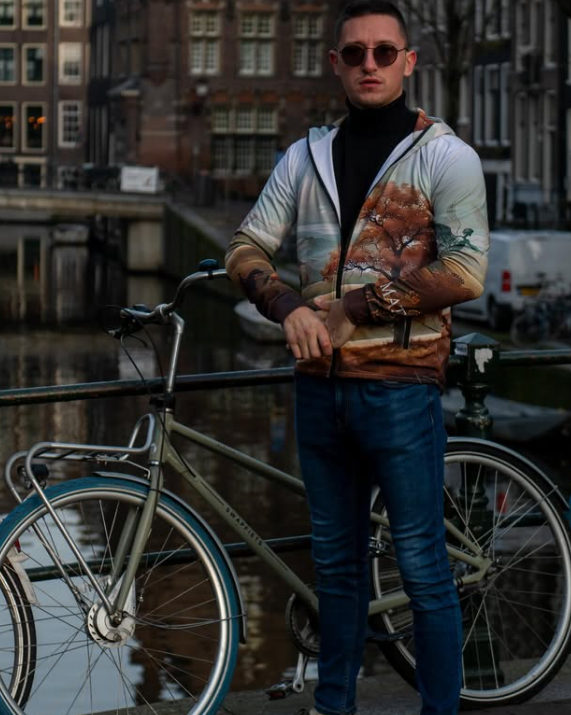 Cer, Traces of Victory Unisex Zip Hoodie by House of Mati