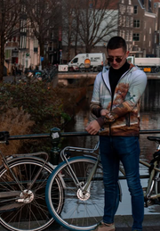 Cer, Traces of Victory Unisex Zip Hoodie by House of Mati