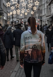Cer, Traces of Victory Unisex Zip Hoodie by House of Mati