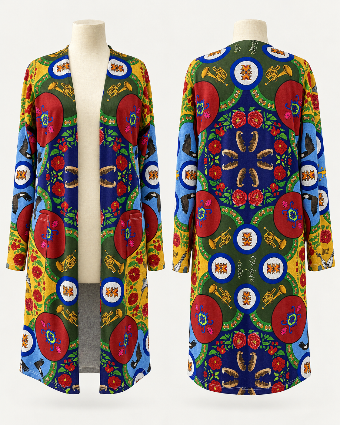 Srbija Bre Long Knit Cardigan by House of Mati