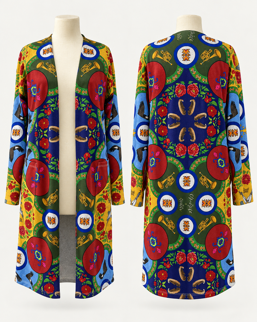 Srbija Bre Long Knit Cardigan by House of Mati