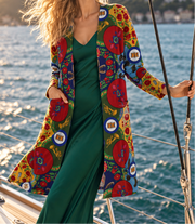 Srbija Bre Long Knit Cardigan by House of Mati