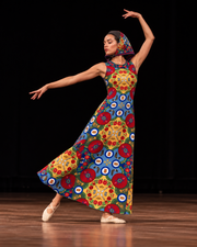 Srbija Bre A-Line Maxi Dress by House of Mati
