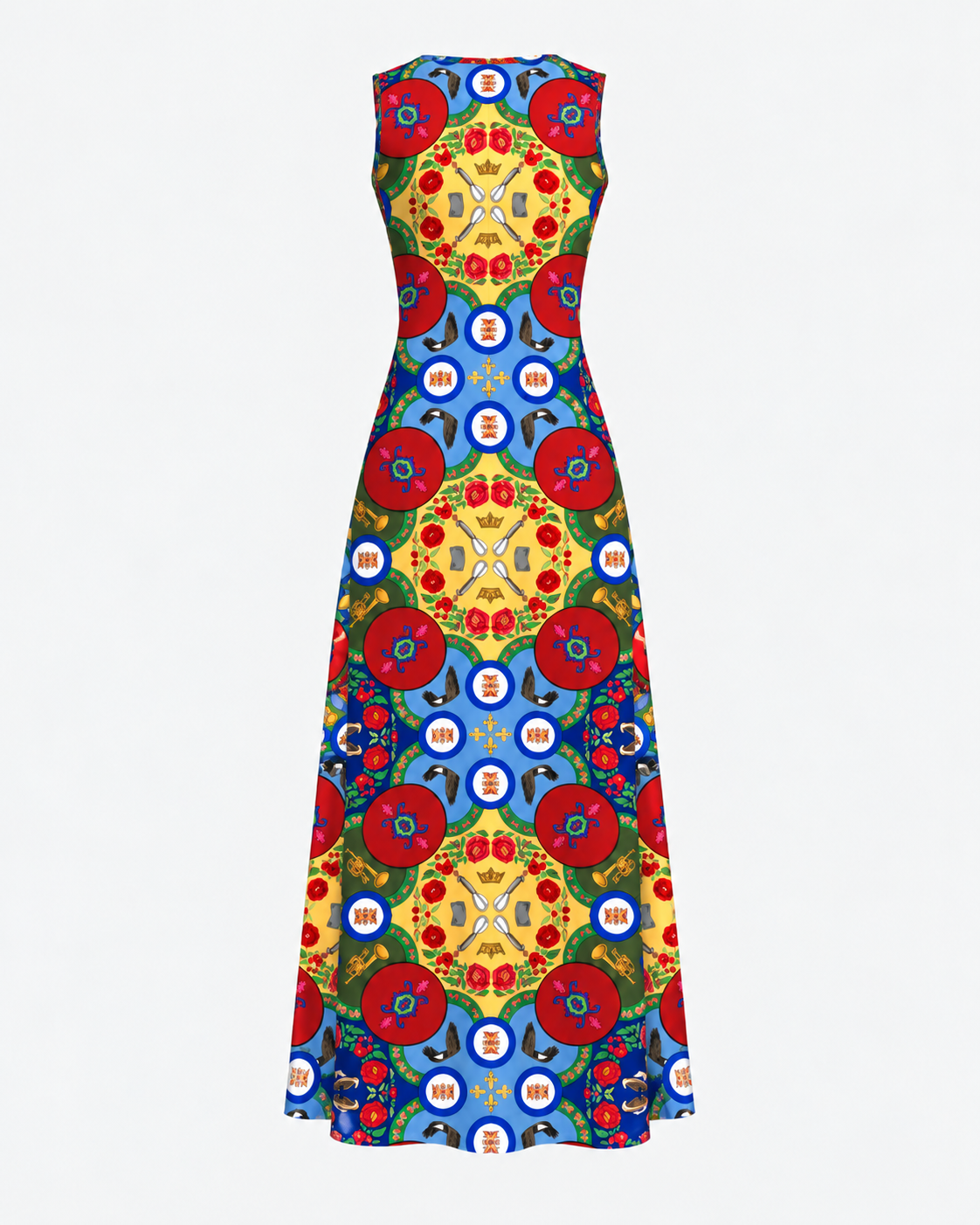 Srbija Bre A-Line Maxi Dress by House of Mati
