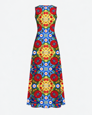 Srbija Bre A-Line Maxi Dress by House of Mati