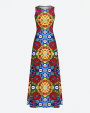 Srbija Bre A-Line Maxi Dress by House of Mati